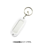 大一鋼業 493336 (マーキー バラ キーホルダー 白) 6個セット