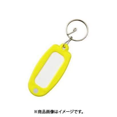 大一鋼業 493340 (マーキー バラ キーホルダー イエロー) 6個セット