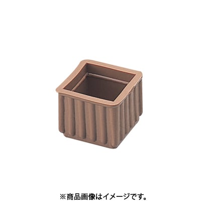 光 BE-4-243 (イス脚キャップ 茶角24) 6個セット