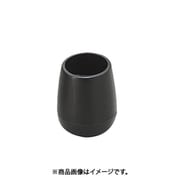 光 BE-8-182 (イス脚キャップ パイプ用 黒丸18) 8個セット