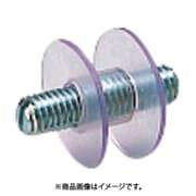 スガツネ工業 2878ST8 （120180385）プレートサポート ガラス両面取付パーツ 3個セット