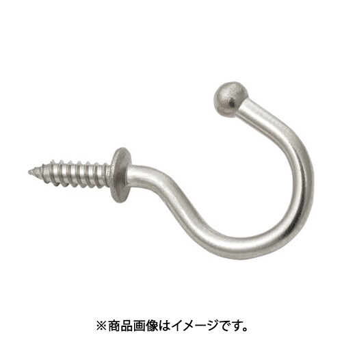 スガツネ工業 TL20 （110020063）TL-20/ステンレス鋼製玉付フック 3個セット