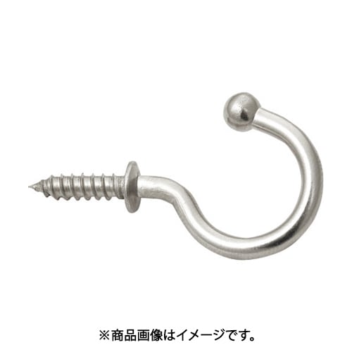 スガツネ工業 TL30 （110020064）TL-30/ステンレス鋼製玉付フック 3個セット
