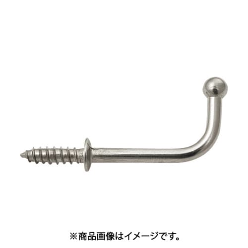 スガツネ工業 TY30 （110020048）TY-30/ステンレス鋼製玉付フック 3個セット