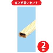朝日電器 ELPA エルパ 木目モール 1号 ライト 2m 2個
