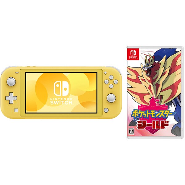 まとめ買いでポイントアップ Nintendo Switch Liteセット Lite イエロー ポケットモンスター シールド