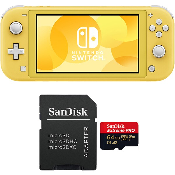 Nintendo Switch Lite Microsdxcカードお買い得セット 任天堂 イエロー サンディスク Sandisk Sdsqxcy 064g Jo3cd Sandisk エクストリームプロ Microsdxc Uhs Iカード 64gb ヨドバシカメラオリジナル Nintendo Switch Lite Microsdxcカードお買い得セット 任天堂 イエロー サンディスク Sandisk Sdsqxcy 064g Jo3cd Sandisk エクストリームプロ Microsdxc Uhs Iカード 64gb ヨドバシカメラオリジナル