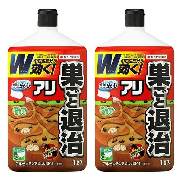 【まとめ買い割引】住友化学園芸 アリアトールシャワー 巣ごと退治 [不快害虫殺虫剤 1L 2セット]