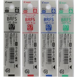 ヨドバシ Com らくらくカートイン パイロット Pilot Brfs 10f アクロインキ 油性ボールペン替芯 0 7mm 黒 赤 青 緑 4色セット 通販 全品無料配達