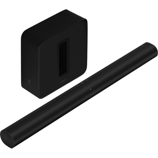 【らくらくカートイン】Sonos ソノス ホームシアターセット 「ARCG1JP1BLK Sonos Arc スマートサウンドバー ブラック」＋「SUBG3JP1BLK Sonos Sub ワイヤレスサブウーファー（Gen3） ブラック」