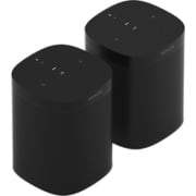【らくらくカートイン】Sonos ソノス スピーカーセット [ONEG2JP1BLK Sonos One（Gen2） スマートスピーカー ブラック×2個セット]