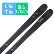スキー板「モクツー ダブルフェイス スリー DOUBLEFACE 3 170cm」+ビンディング「マーカー SQUIRE 11 90mm」セット [21-22 モデル 初級・中級]