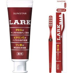 【らくらくカートイン】サンスター SUNSTAR ラーク 歯磨き粉＋