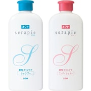 【らくらくカートイン】ライオン オクト serapie（セラピエ） 「薬用スキンケアシャンプー 230ml」＋「薬用スキンケアコンディショナー 230ml」 [シャンプー＋コンディショナーセット]
