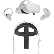 【らくらくカートイン】Oculus Quest 2(オキュラス クエスト 2) 128GB +Quest 2 Eliteストラップ(バッテリーおよび携帯ケース付き)