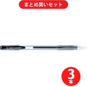 三菱鉛筆 MITSUBISHI PENCIL UM-100EW.24  3本セット [ユニボールシグノ エコライター  0.5mm黒インクボールペン UM-100EW]