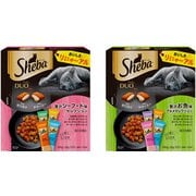 【まとめ買い割引】シーバ デュオ 贅沢セレクションアソートセット [「贅沢シーフード味セレクション」 ＋ 「贅沢お魚味グルメセレクション」]