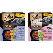 【まとめ買い割引】シーバ デュオ まぐろと厳選かつおだしアソートセット [「香りのまぐろ味セレクション」 ＋ 「厳選かつおだし味仕立て 5種のおさかな味めぐり」]