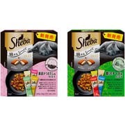 【まとめ買い割引】シーバ デュオ 旅するシーバ アソートセット [「厳選かつおだし味仕立て 5種のおさかな味めぐり」＋「贅沢チーズ味仕立て お魚とチーズの味めぐり」]