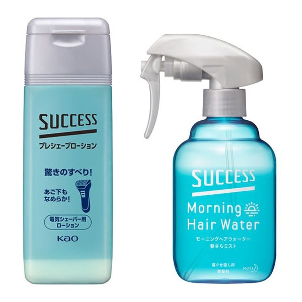 【らくらくカートイン】サクセス 朝の準備セット [シェービング＋寝ぐせ直し]