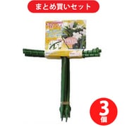 【まとめ買い割引】石崎剣山製作所 花ささえ 足短・大 6本組 3個セット