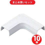 マサル FMM13 エフモール付属品 マガリ 1号 ミルキーホワイト 10個セット