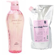 【らくらくカートイン】ミルボン MILBON ジェミールフラン ヒートグロスシャンプー J 本体＋詰め替えセット