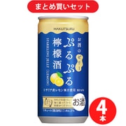 白鶴酒造 白鶴 ぷるぷる檸檬酒 3度 190ml ×4本セット [リキュール]