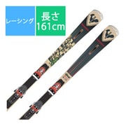 スキー板「ロシニョール SUPER VIRAGE VII LTD R22 RALPH03 161cm」+ビンディング「ロシニョール 12 ROCKERACE GW HOT RED SPX」セット [22-23モデル レーシング]