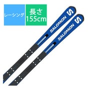 スキー板「SALOMON S/RACE FIS SL L47027600 155cm」+ビンディング「SALOMON X12 Lab RACE L41773800 Blue X70」セット [22-23モデル レーシング]
