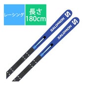 スキー板「SALOMON S/RACE FIS GS JR 24m L47028700 180cm」+ビンディング「SALOMON X12 Lab RACE L41773800 Blue X70」セット [22-23モデル レーシング]