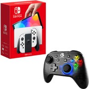 Nintendo Switch＆モバイルゲーミングコントローラーお買い得セット [Nintendo Switch （有機ELモデル） Joy-Con（L）/（R） ホワイト ＋ GameSir T4 Pro]