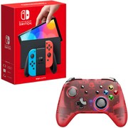 Nintendo Switch＆モバイルゲーミングコントローラーお買い得セット [Nintendo Switch （有機ELモデル） Joy-Con（L） ネオンブルー/（R） ネオンレッド ＋ GameSir T4 Pro Red]
