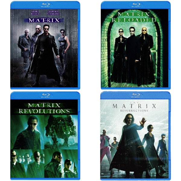 【らくらくカートイン】マトリックス シリーズ4作品セット [Blu-ray Disc]