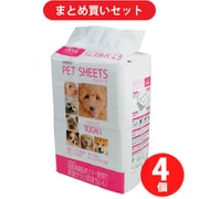 【まとめ買い割引】ペットプロ Pet Pro ペットプロ ペットシーツワイド 100枚入 ×4個セット