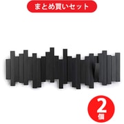 【まとめ買い割引】Umbra アンブラ 2318211040 [壁掛けフック スティックスマルチフック ブラック] ×2個セット