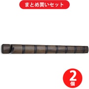 【まとめ買い割引】Umbra アンブラ 2318858048 [壁掛けフック フリップフック 8HOOK ブラック/ウォルナット] ×2個セット