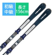 スキー板「HEAD SHAPE V2 315283 156cm」+プレート「HEAD All Mountain PR Base」+ビンディング「HEAD PR 11 GW 100884 dark blue ブレーキ85mm」セット [23-24 モデル 初級・中級]