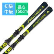 スキー板「FISCHER RC4 RCS ALLRIDE A07723 160cm」+ビンディング「FISCHER RC4 Z11 GW Powerrail T40020 ブレーキ78mm」セット [24-25 Newモデル 初級・中級]