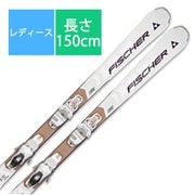 スキー板「FISCHER RC ONE LITE 72 A15223 150cm」+ビンディング「FISCHER RS 9 GW SLR/WOMENTR T51221 ブレーキ78mm」セット [24-25 Newモデル レディース]