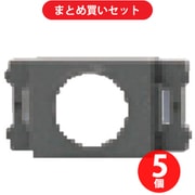神保電器 JEC-BN-T16φ-SG NKシリーズ テレホンチップ φ16用 リソッドグレー 5個