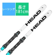 スキー板「HEAD WCR E-GS-REBEL RP-WCR14 SPEEDBLUE 313033 181cm」+プレート「RACEPLATE WCR 14 Short」+ビンディング「HEAD FREEFLEX ST 16 100904 matt black/speed blue ブレーキ85mm」セット [24-25 モデル レーシング]