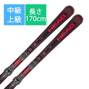 スキー板「HEAD SUPERSHAPE E-RALLY 313343 170cm」+プレート「HEAD Superflex PR Base low」+ビンディング「HEAD PROTECTOR PR 13 GW 100925 matt black ブレーキ85mm」セット [23-24 モデル 中級・上級]