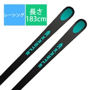 スキー板「ケスレ RX12 GS FACTORY FIS Masters SOFT 183cm」 +プレート「ケスレ FIS PLATE INTERFACE 10mm」 +ビンディング「マーカー X COMP 12 6820U1MS ブラック×フローレッド ブレーキ70mm」セット [23-24 モデル レーシング]