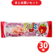 やおきん フルーツインキャンディストロベリー味 1本 ×30セット