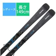 スキー板「DISRUPTION 75 W QUIKCLIK FREE KS240215002P 149cm」+ビンディング「ERP 10 QUIKCLIK S2202010010 BK/ANT」セット [24-25 モデル レディース]