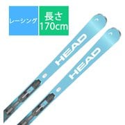 スキー板「WORLDCUP REBELS E.GSR 313504 SPEEDBLUE 170cm」+プレート「LYT PR Base」+ビンディング「PR 11 GW 100911 matt black/speed blue ブレーキ78mm」セット [24-25 Newモデル レーシング]