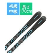 スキー板「SHAPE V1 315384 170cm」+プレート「SLR Pro」+ビンディング「SLR 9.0 GW 114617 sbk/spb. ブレーキ85mm」セット [24-25 Newモデル 初級・中級]