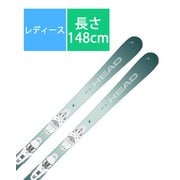 スキー板「EASY JOY 315654 148cm 」+プレート「Joy SLR Pro」+ビンディング「SLR 9.0 GW 114522 ブレーキ85mm」セット [24-25 Newモデル レディース]
