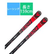 スキー板「ロシニョール HERO ELITE MT CA KONECT RANPM01-159 159cm」+ビンディング「LOOK NX 12 KONECT GW FCLCN03 BLK HOT RED ブレーキ80mm」セット [24-25 Newモデル レーシング]